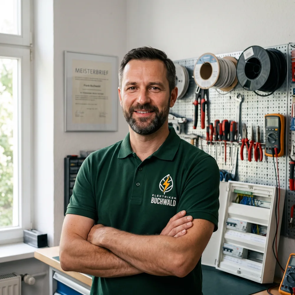 Frank Buchwald – Elektrotechnikermeister, eingetragener Meisterbetrieb