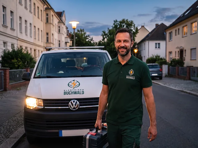 Frank kommt in 30 Min. vor Ort